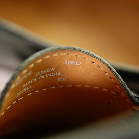 Cole Haan Pinch Tassel Black Leather Loafers Slip On Mens 11.5 D Preppy Classic - Picture 8 of 8